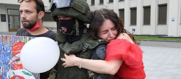 Ситуация на площади Независимости - Sputnik Беларусь