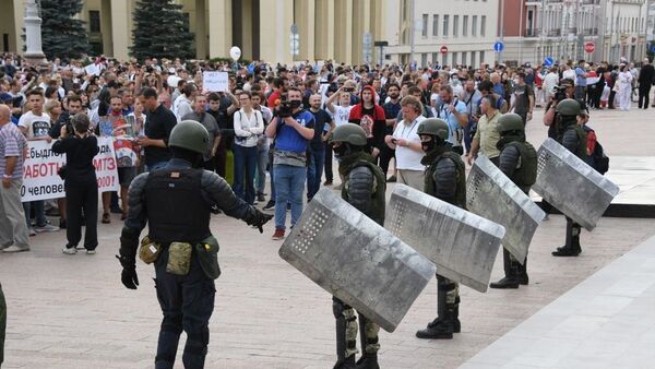 Ситуация на площади независимости - Sputnik Беларусь