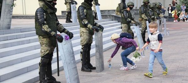 Ситуация на площади Независимости - Sputnik Беларусь