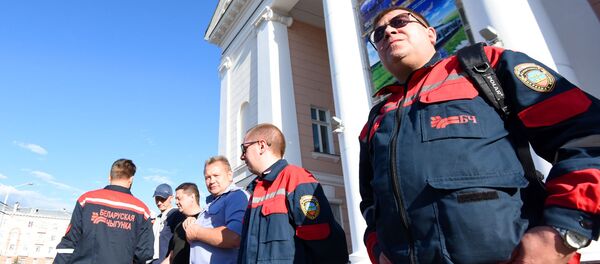 Работники БЖД на акции в Гомеле - Sputnik Беларусь