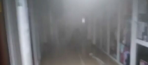 Пожар в торгово-деловом центре Витебска - Sputnik Беларусь