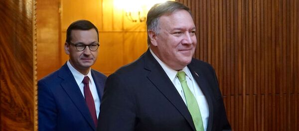 Госсекретарь США Майк Помпео в Варшаве - Sputnik Беларусь