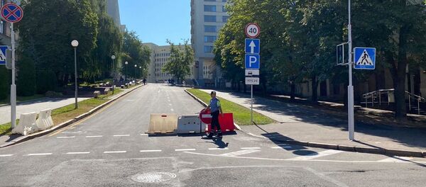 Ситуация в Минске утром 16 августа - Sputnik Беларусь