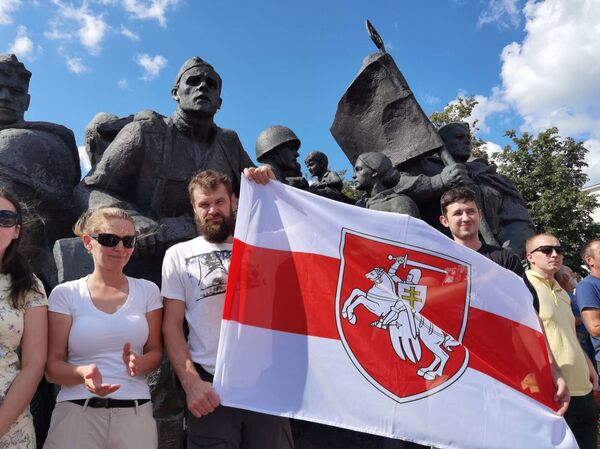 Протесты в Витебске: как прошел восьмой день акций в городе на Двине - Sputnik Беларусь