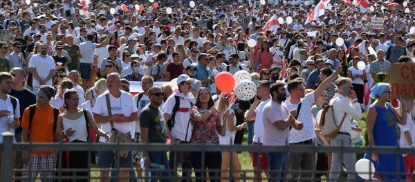 Акция протеста в Минске - Sputnik Беларусь