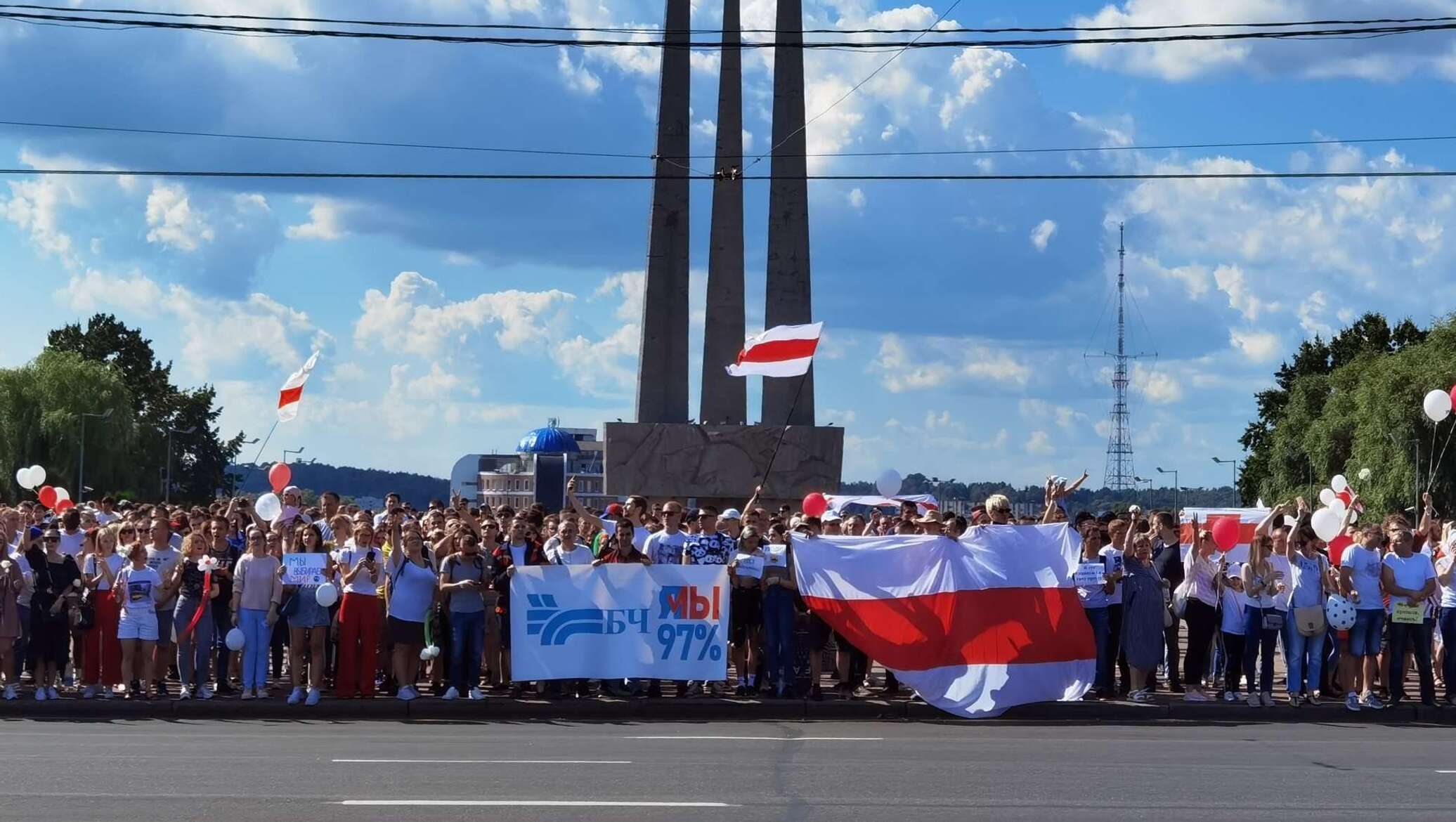 Протесты в Витебске: как прошел восьмой день акций в городе на Двине -  17.08.2020, Sputnik Беларусь