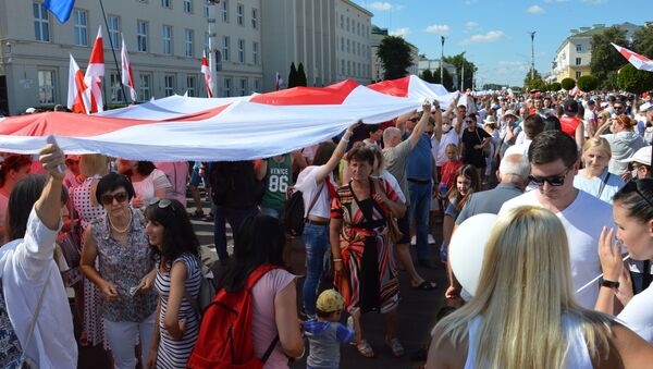 Акция протеста в Бресте - Sputnik Беларусь