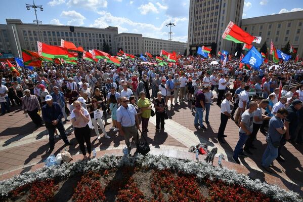 Митинг в поддержку Александра Лукашенко - Sputnik Беларусь