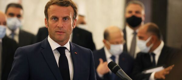 Прэзідэнт Францыі Эмануэль Макрон Прэзідэнт Францыі Эмануэль Макрон - Sputnik Беларусь