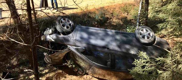 На месте аварии  - Sputnik Беларусь