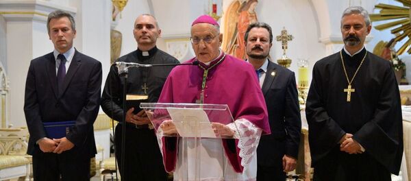 Совместная молитва о победе справедливости прошла в Красном костеле - Sputnik Беларусь