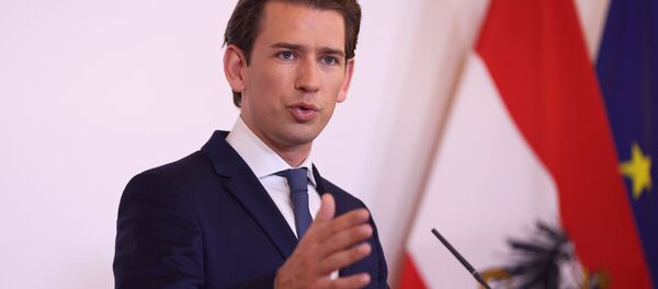 Канцлер Австрии Себастьян Курц Канцлер Австрии Себастьян Курц - Sputnik Беларусь