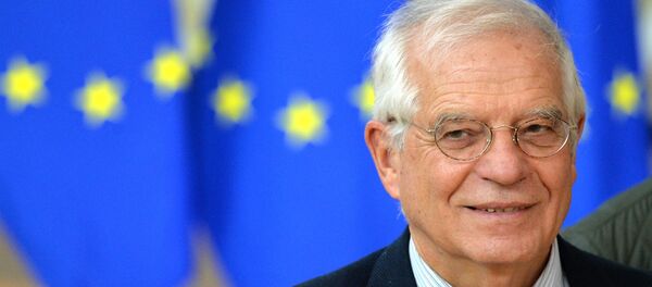 Верховный представитель Евросоюза по иностранным делам и политике безопасности Жозеп Боррель Верховный представитель Евросоюза по иностранным делам и политике безопасности Жозеп Боррель - Sputnik Беларусь