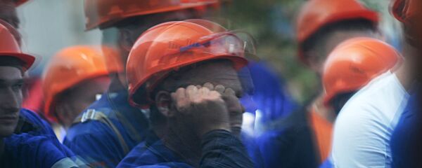 Забастовка на Гродно Азот 19 августа Забастовка на Гродно Азот 19 августа - Sputnik Беларусь