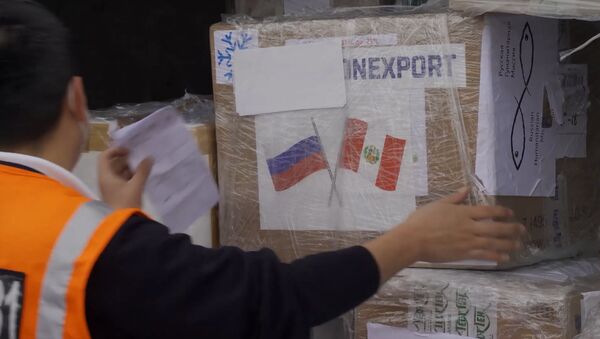 Россия передала Перу тесты на коронавирус - видео - Sputnik Беларусь