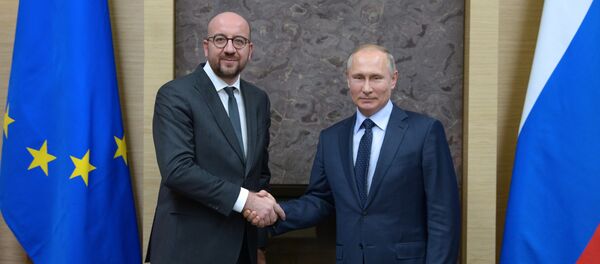 Президент РФ В. Путин встретился с премьер-министром Бельгии Ш. Мишелем - Sputnik Беларусь