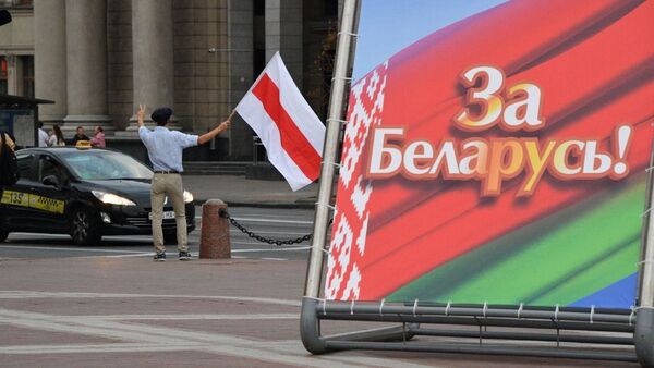На акции протеста в Минске - Sputnik Беларусь