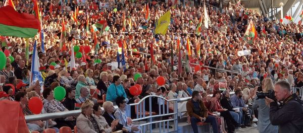 Митинг в поддержку Александра Лукашенко в Витебске - Sputnik Беларусь