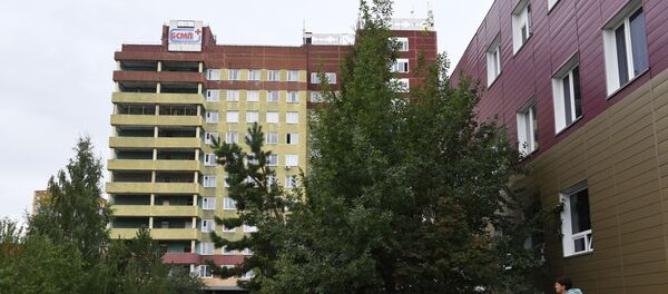 Омская БСМП No 1, где в токсикореанимации находится политик Алексей Навальный. - Sputnik Беларусь