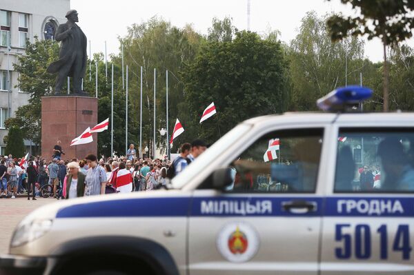 Запрет на митинг, забастовка строителей: что было в Гродно 20 августа - Sputnik Беларусь