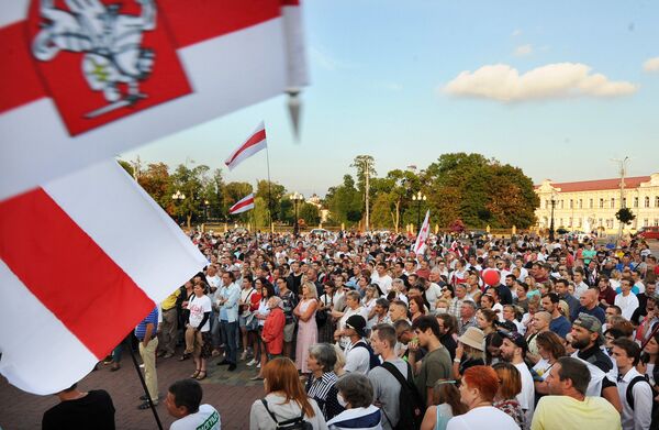 Запрет на митинг, забастовка строителей: что было в Гродно 20 августа - Sputnik Беларусь