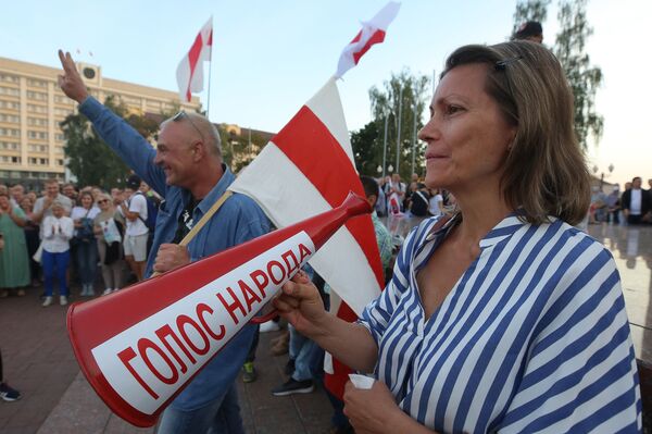 Запрет на митинг, забастовка строителей: что было в Гродно 20 августа - Sputnik Беларусь