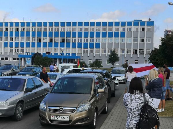 Запрет на митинг, забастовка строителей: что было в Гродно 20 августа - Sputnik Беларусь