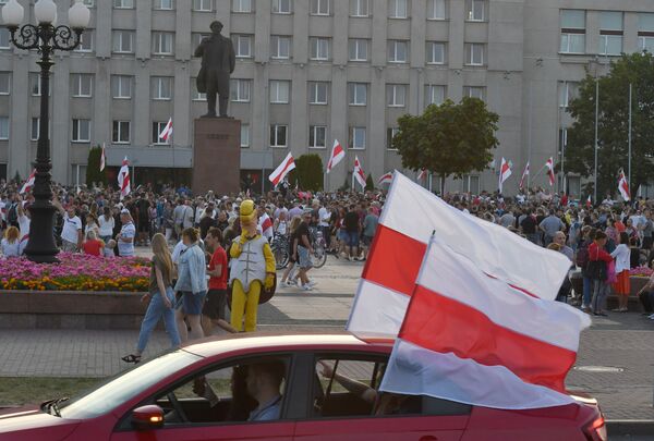Запрет на митинг, забастовка строителей: что было в Гродно 20 августа - Sputnik Беларусь