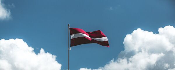 Флаг Латвии, архивное фото - Sputnik Беларусь