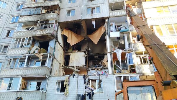 Взрыв газа в десятиэтажном доме в Ярославле - Sputnik Беларусь