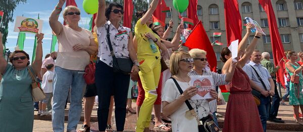 Митинг в Гродно Митинг в Гродно - Sputnik Беларусь