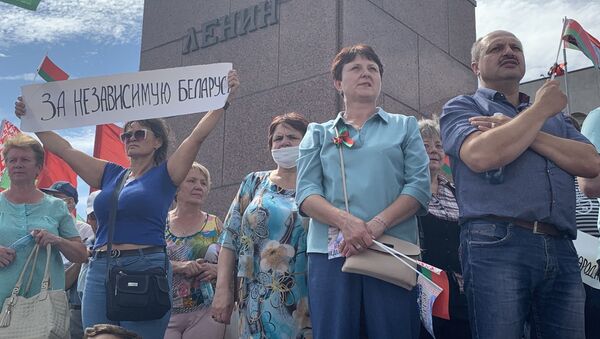 Митинг в поддержку президента в Гродно - Sputnik Беларусь