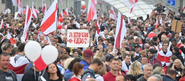 Акция протеста в воскресенье проходит под названием Марш солидарности - Sputnik Беларусь