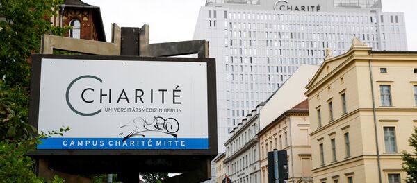 Вывеска больничного комплекса Шарите - Sputnik Беларусь