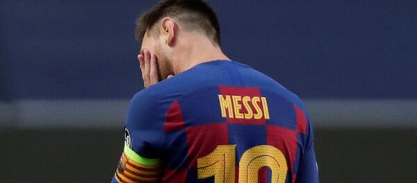 Аргентинский форвард Лионель Месси - Sputnik Беларусь