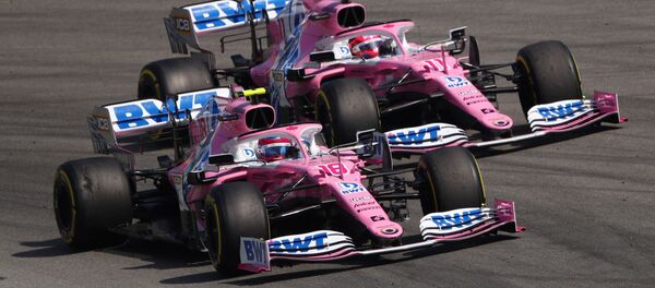 Болиды команды Racing Point, архивное фото - Sputnik Беларусь