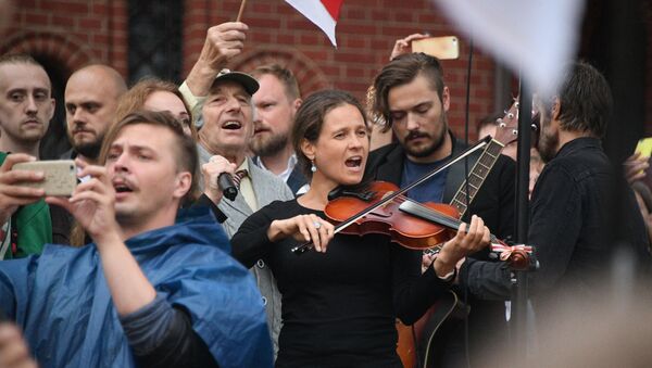 Митинг оппозиции в Минске - Sputnik Беларусь