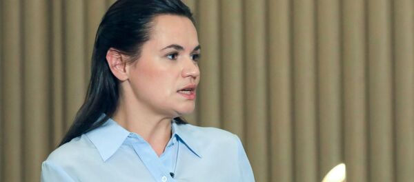 Экс-кандыдат у прэзідэнты Беларусі Святлана Ціханоўская Экс-кандыдат у прэзідэнты Беларусі Святлана Ціханоўская - Sputnik Беларусь