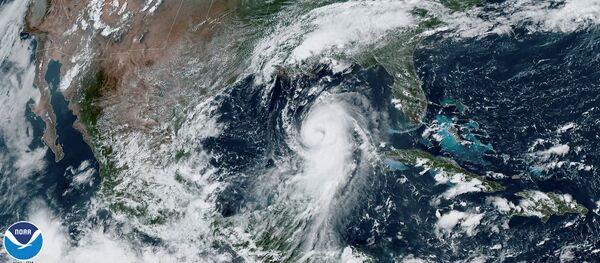 Так выглядит ураган Лаура из космоса - Sputnik Беларусь