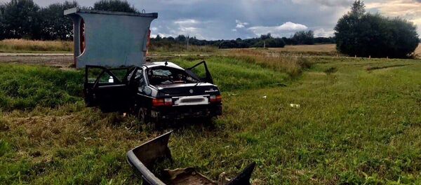 На месте ДТП - Sputnik Беларусь