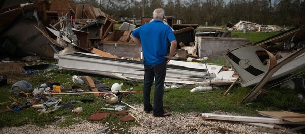 Последствия прохождения урагана Лаура - Sputnik Беларусь