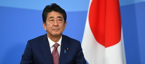 Премьер-министр Японии Синдзо Абэ - Sputnik Беларусь
