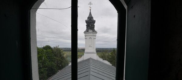 Крестовоздвиженская церковь Жировичского монастыря - Sputnik Беларусь