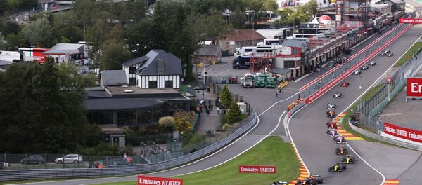 Вид на трассу Спа-Франкоршам - Sputnik Беларусь