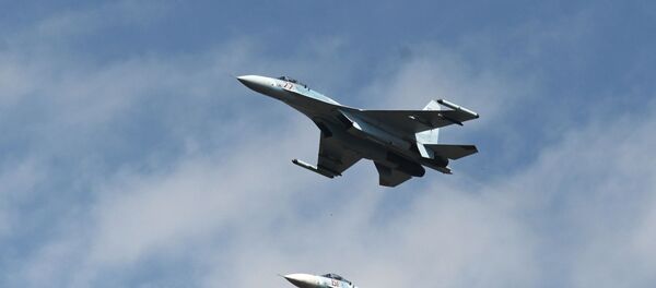 Истребители Су-27, архивное фото - Sputnik Беларусь