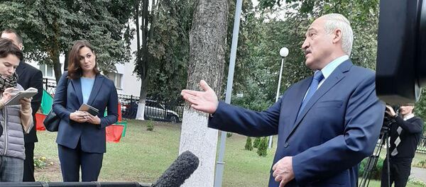 Александр Лукашенко в Барановичах - Sputnik Беларусь