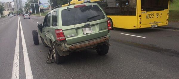 На месте ДТП - Sputnik Беларусь