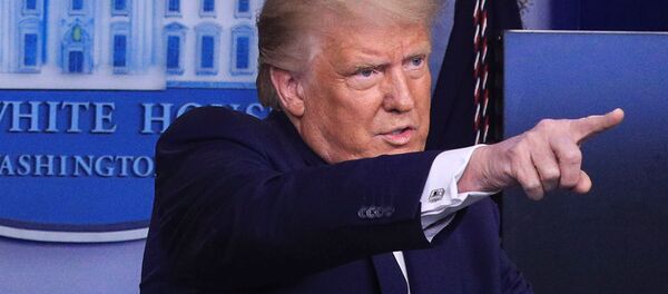 Президент США Дональд Трамп, архивное фото - Sputnik Беларусь