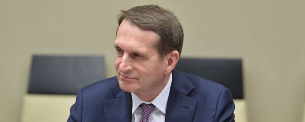 Директор Службы внешней разведки РФ Сергей Нарышкин - Sputnik Беларусь