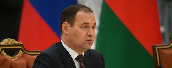 Белорусский премьер-министр Роман Головченко - Sputnik Беларусь